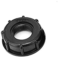BE-TOOL IBC Adaptador de tanque de agua- 1 pieza de conector IBC de 1 pulgada de 60 mm de rosca gruesa para 1000 litros…